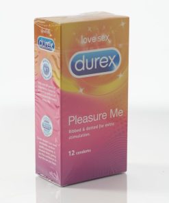 Durex Pleasure Me Condom (Pack of 12 Condoms)