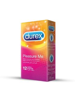 Durex Pleasure Me Condom (Pack of 12 Condoms)